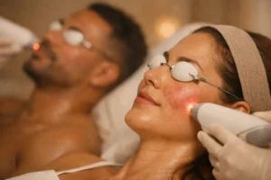 Láser para rosácea en el rostro: qué esperar